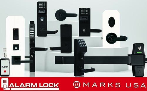 On-Trend Matte Black is Now Available & In Stock from NAPCO's Locking Divisions, Alarm Lock & Marks USA